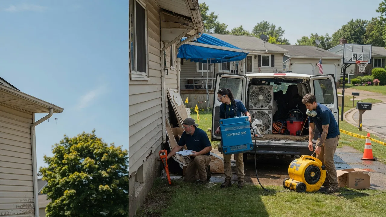 Ceiling Leak Cleanup in Jewett, IL near me