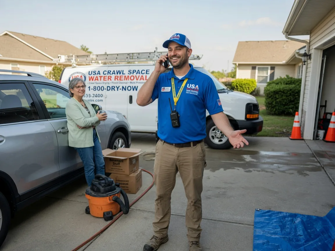 Crawl Space Water Removal Jewett, IL FAQs